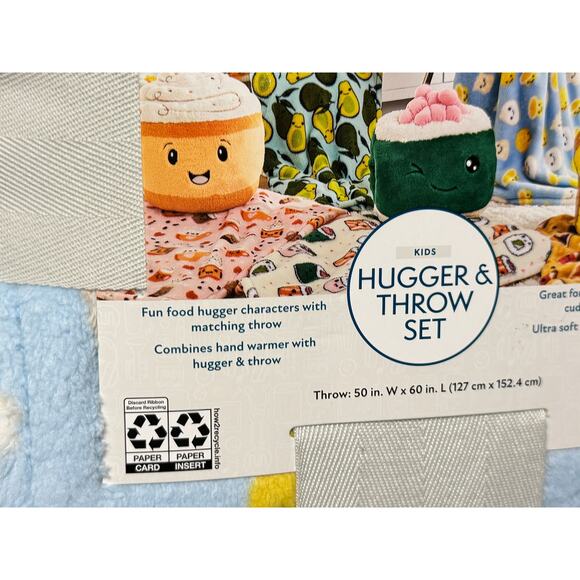 Member's Mark Kids Hugger & Throw Blanket Set 50in x 60in - Picture 5 of 7
